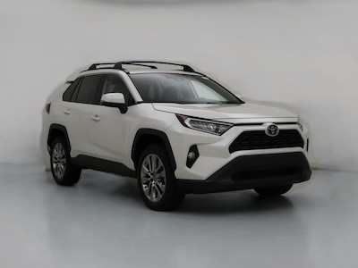 White 2021 Toyota RAV4 XLE Premium