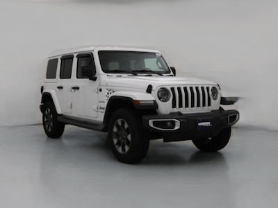 White 2018 Jeep Wrangler All-New Unlimited Sahara