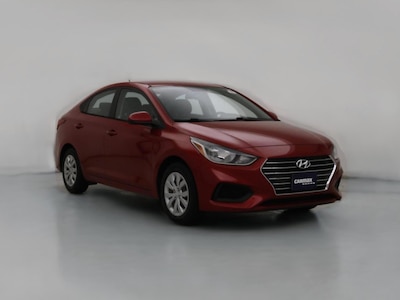 Red 2019 Hyundai Accent SE