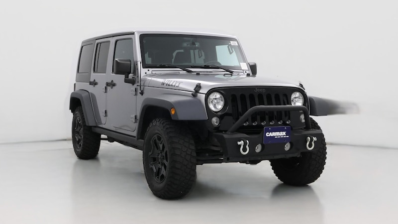 2018 Jeep Wrangler Unlimited Willys Wheeler Hero Image