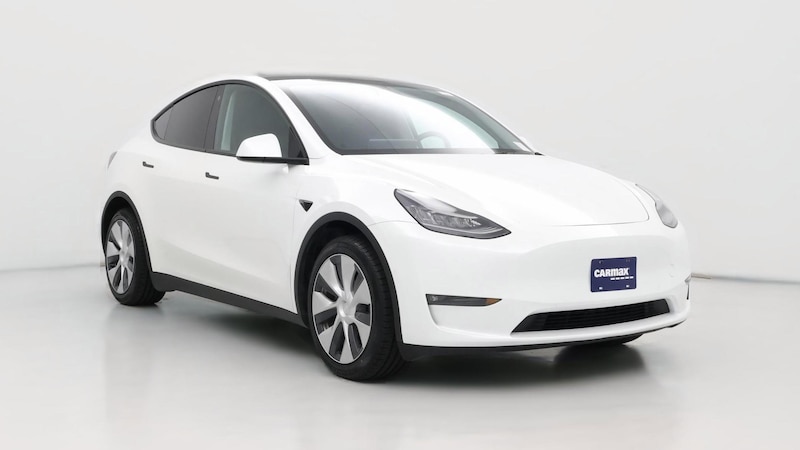 2021 Tesla Model Y Long Range Hero Image