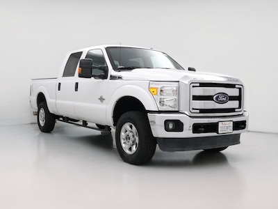 White 2015 Ford F250 XLT