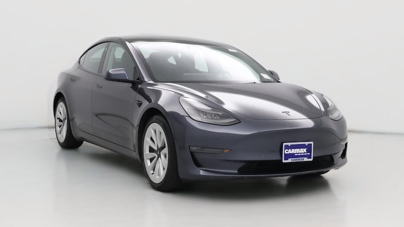 2022 Tesla Model 3 Long Range Hero Image