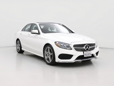 White 2018 Mercedes-Benz C300