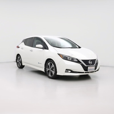 White 2019 Nissan Leaf SV