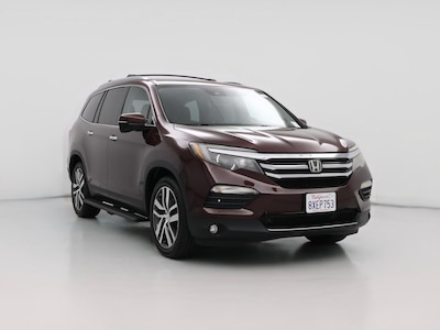 Red 2016 Honda Pilot Touring