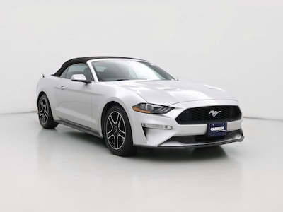 Silver 2018 Ford Mustang Ecoboost Premium
