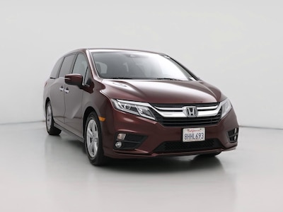 Red 2019 Honda Odyssey EX