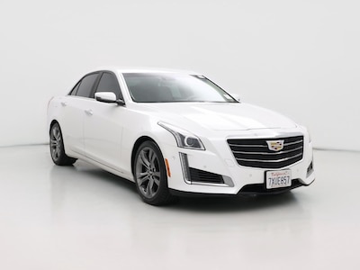 White 2015 Cadillac CTS Vsport