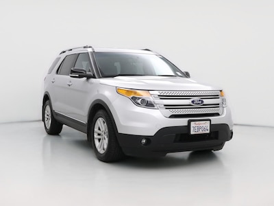 Silver 2015 Ford Explorer XLT