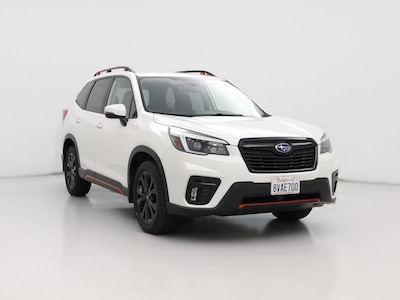 White 2021 Subaru Forester Sport