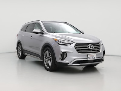Silver 2017 Hyundai Santa Fe Limited Ultimate