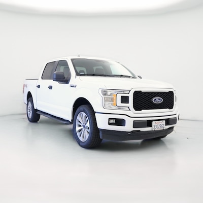 White 2018 Ford F150 XL