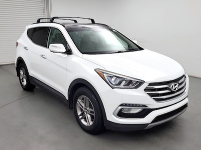 White 2018 Hyundai Santa Fe Sport