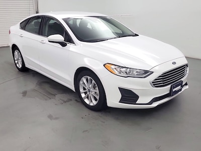 White 2020 Ford Fusion SE