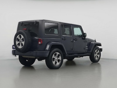 Gray 2017 Jeep Wrangler Unlimited Sahara