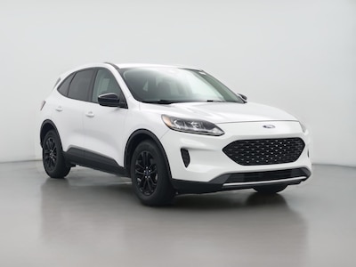 White 2020 Ford Escape Hybrid SE Sport