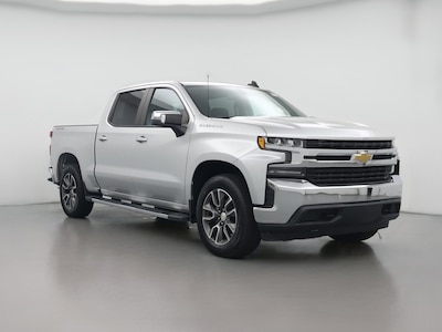 Silver 2021 Chevrolet Silverado 1500 LT