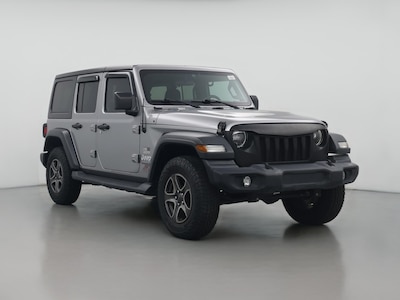 Silver 2018 Jeep Wrangler All-New Unlimited Sport S