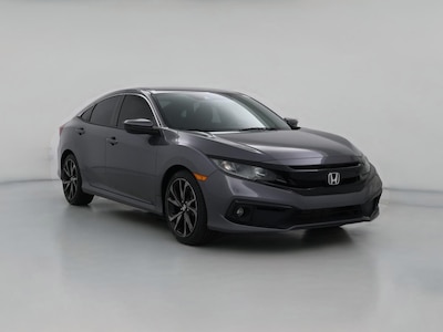 Silver 2019 Honda Civic Sport