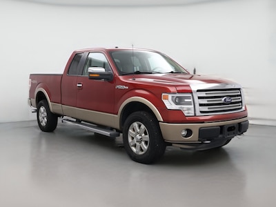 Tan 2013 Ford F150 Lariat