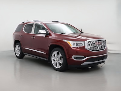 Red 2017 GMC Acadia Denali