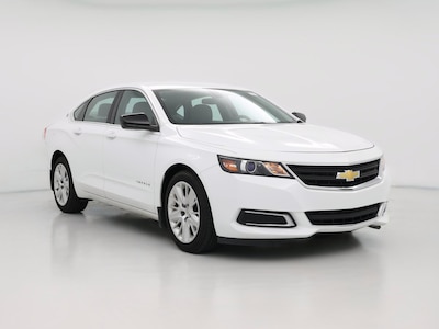 White 2017 Chevrolet Impala LS