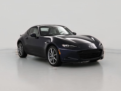 Blue 2021 Mazda MX-5 Miata RF Grand Touring