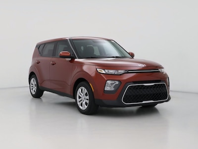 Orange 2022 Kia Soul LX
