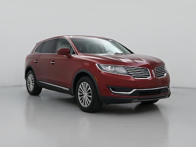 Red 2016 Lincoln MKX Select