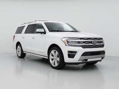 White 2023 Ford Expedition Max Platinum