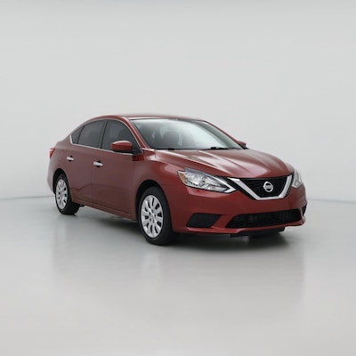Red 2017 Nissan Sentra SV