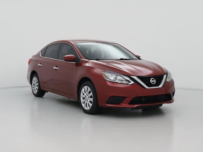Red 2017 Nissan Sentra SV