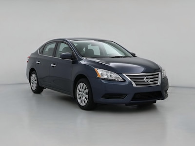 Blue 2015 Nissan Sentra SV