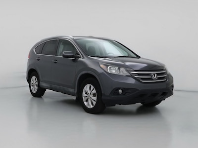 Gray 2013 Honda CR-V EX-L