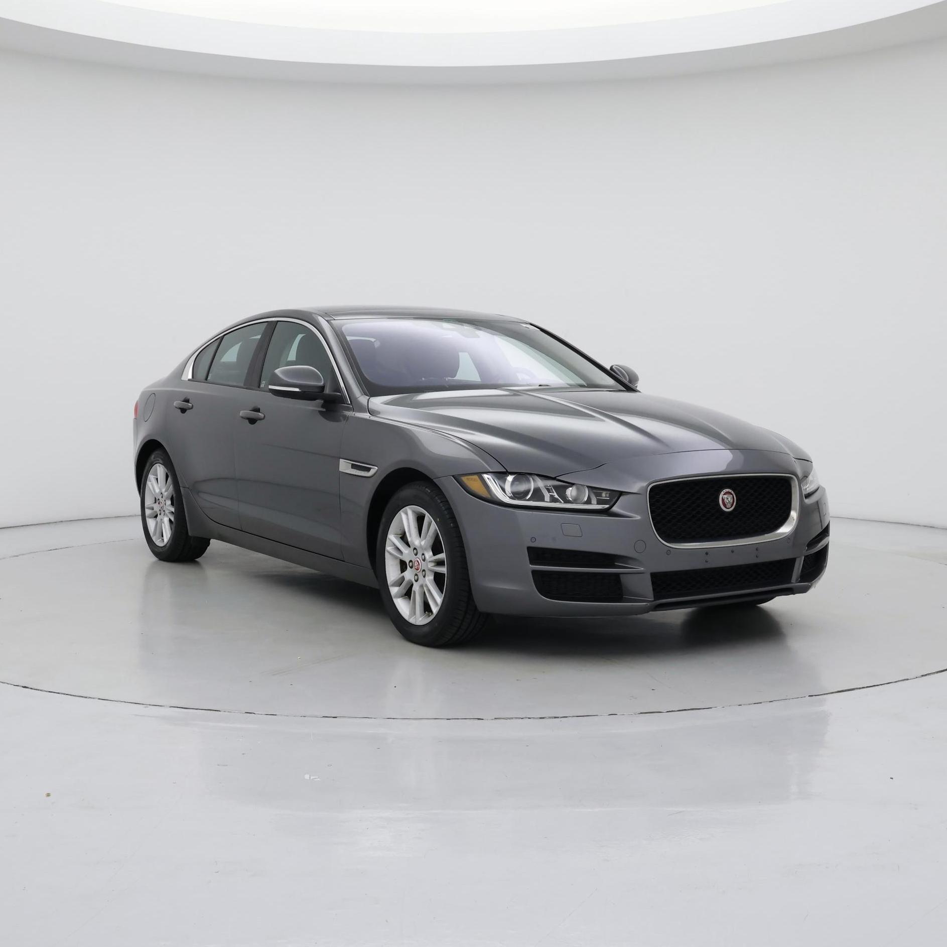 Gray 2017 Jaguar XE Sedan All-Wheel Drive Automatic