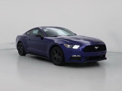 Blue 2016 Ford Mustang