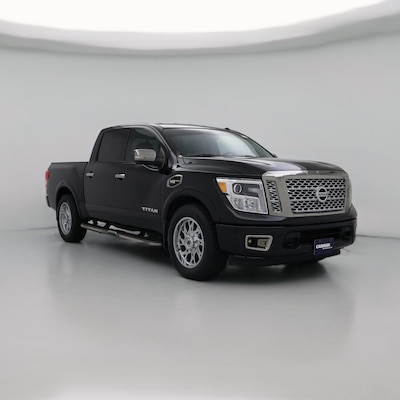 Black 2017 Nissan Titan Platinum Reserve