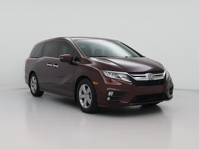 Red 2019 Honda Odyssey EX