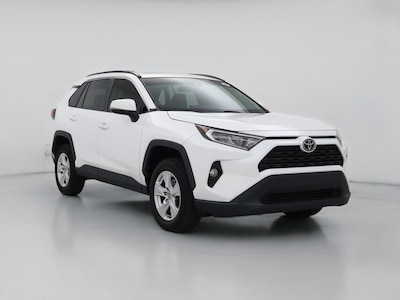 White 2021 Toyota RAV4 XLE
