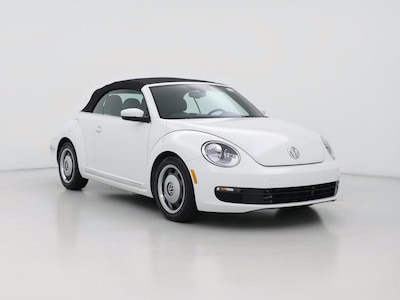 White 2016 Volkswagen Beetle Denim