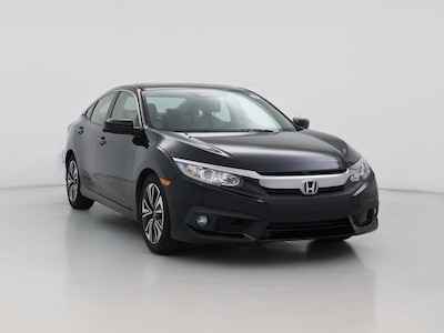 Black 2018 Honda Civic EX-L