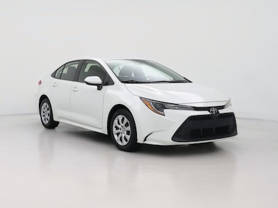 White 2020 Toyota Corolla LE