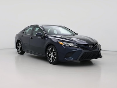 Blue 2018 Toyota Camry SE