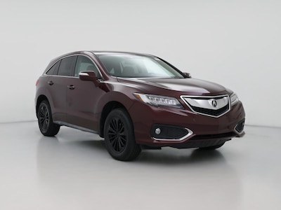 Red 2017 Acura RDX