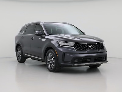 Gray 2024 Kia Sorento Hybrid EX