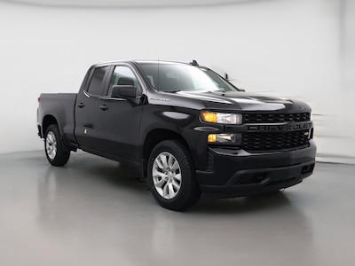 Black 2022 Chevrolet Silverado 1500 LTD Custom