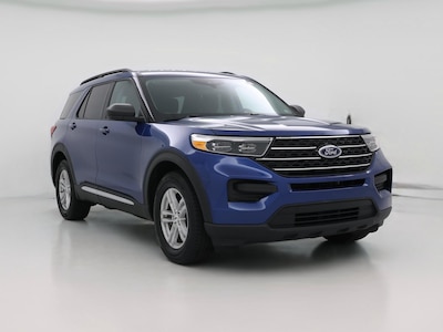 Blue 2023 Ford Explorer XLT