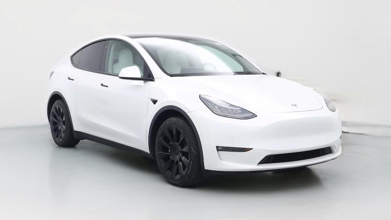 2021 Tesla Model Y Long Range Hero Image
