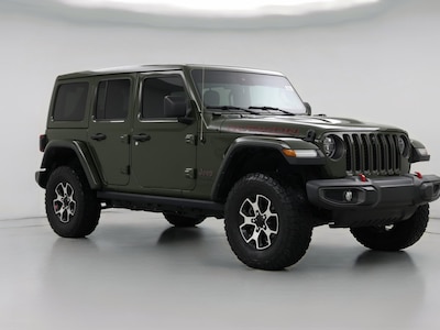 Green 2022 Jeep Wrangler Unlimited Rubicon